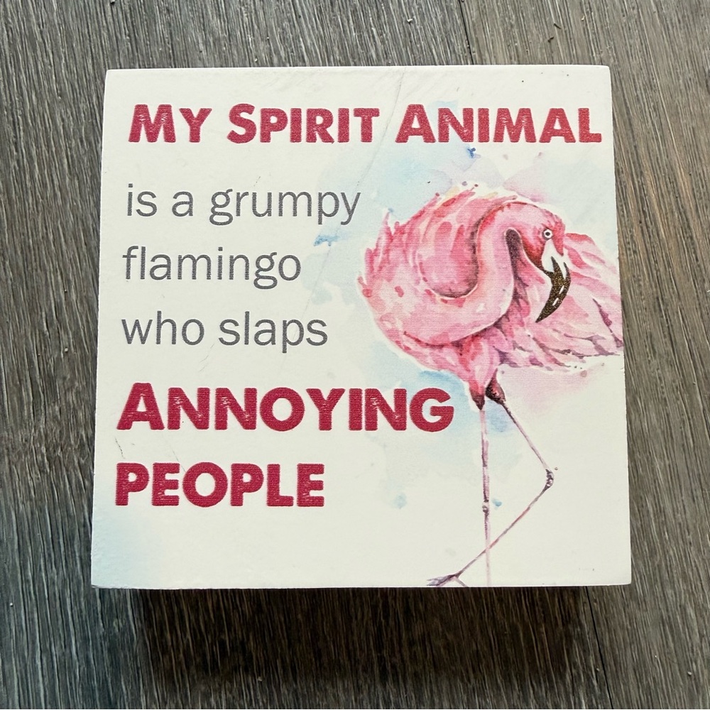 Flamingo Spirit Animal Sign